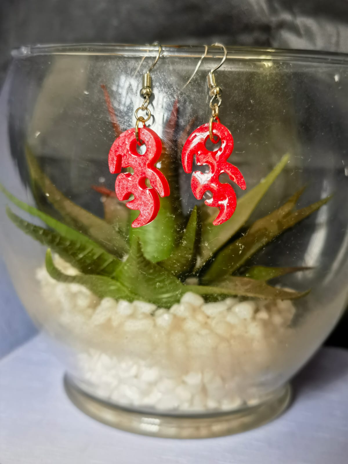 Red Earrings